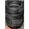 Image 1 : SET OF 4 X-TREME 205/60R16 TIRES AS IS