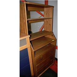 CABINET WITH BUILT IN CHANGE TABLE