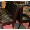 Image 1 : 6 LEATHERLIKE SIDE CHAIRS
