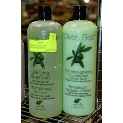 BUNDLE OF OLIVE'S BEST CLARIFYING SHAMPOO &