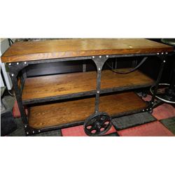 NEW IN BOX RAILROAD STYLE SOFA TABLE