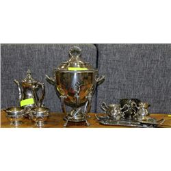 ESTATE SILVERPLATED TEA SET