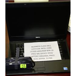 BUSINESS CLASS DELL LATITUDE iNTEL i5/4GB/WIN 10
