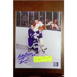 BOBBY BAUN AUTOGRAPHED PHOTO
