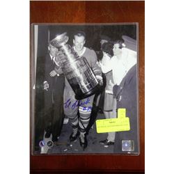 ED SHACK AUTOGRAPHED PICTURE