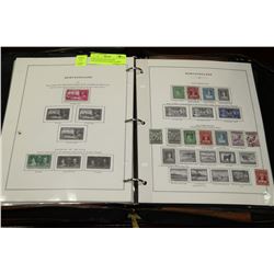 VERY OLD ESTATE STAMP COLLECTION INCLUDES STAMPS