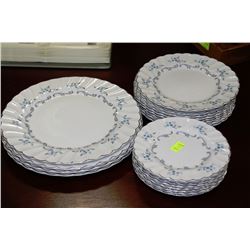 SET OF MYOTTS ENGLISH IRONSTONE FINE CHINA PLATES