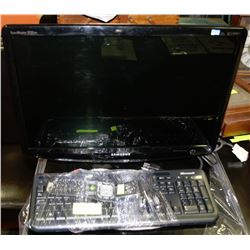 SAMSUNG MONITOR WITH KEYBOARD ETC
