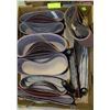 Image 1 : TRAY OF BELT SANDING PAPER & STANLEY FILE PLANES