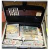 Image 1 : ESTATE BREIFCASE FILLED WITH STAMPS, COLLECTOR