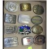 Image 1 : COLLECTION OF 12 VINTAGE BELT BUCKLES INCLUDING