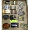 Image 1 : COLLECTION OF 15 VINTAGE OILFIELD BELT BUCKLES