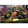 Image 1 : LARGE TRAY OF RATCHET STRAPS & BUCKET SLING