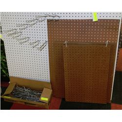 6 PEGBOARDS AND ACCESSORIES