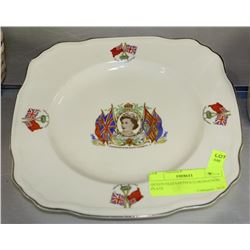 QUEEN ELIZABETH II CORONATION PLATE