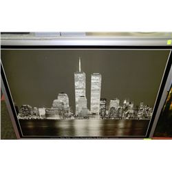 NEW YORK CLASSIC LARGE FRAMED PIC BY RALP UICKER