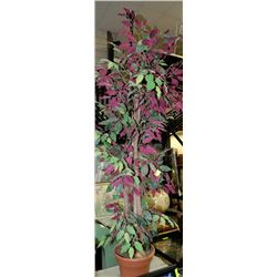 ARTIFICIAL RED LEAF TREE