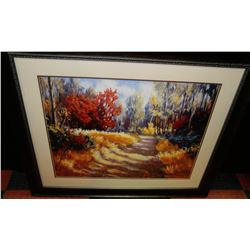 LARGE SHOWHOME FRAMED LANDSCAPE