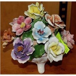 ESTATE HAND PAINTED FLOWERS,MADE IN ITALY