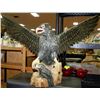 Image 1 : LARGE WOODEN EAGLE CARVING