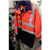 Image 1 : NEW SAFETY WINTER JACKET SIZE LARGE