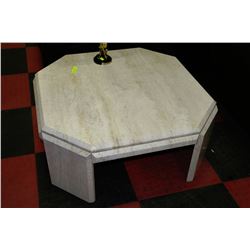 MID CENTURY MARBLE COFFEE TABLE