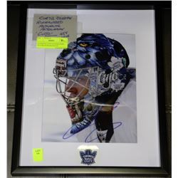 AUTHENTIC CUJO AUTOGRAPHED PICTURE IN FRAME W/COA