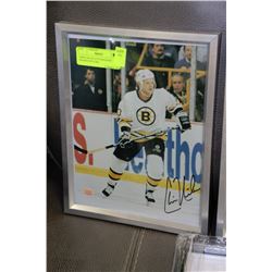 CHRIS NILAN AUTOGRAPHED FRAMED PICTURE