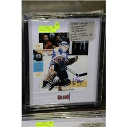 ANDY MOOG GUARANTEED AUTHENTIC AUTOGRAPH