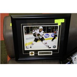 JONATHAN TOEWS ROOKIE FRAMED PICTURE