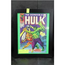 INCREDIBLE HULK #103 FRAMED COMIC BOOK