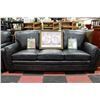 Image 3 : NEW CHARCOAL LEATHERETTE SOFA AND LOVE SEAT