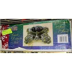 ESTATE CAST IRON CHRISTMAS TREE BASE