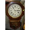 Image 1 : ESTATE WOOD WALL CLOCK