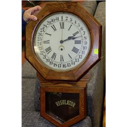 ESTATE VINTAGE REGULATOR WALL CLOCK