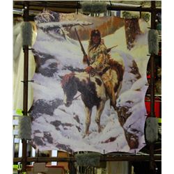 NATIVE INDIAN WALL HANGING