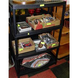 SET OF 2 SHELVING UNITS
