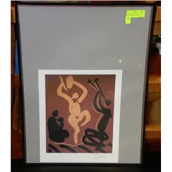AUTHENTIC PICASSO LINOCUT TITLED "MOTHER,CHILD,