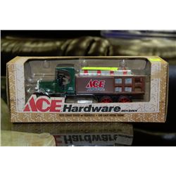 ACE HARDWARE 1925 STAKE TRUCK WITH BARRELS