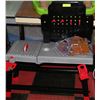 Image 1 : CHILDS TOY CARPENTRY BENCH W/ ACCESSORIES