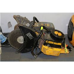 PAIR OF 2 CHOP SAWS INCLUDES PARTNER K1200 AND 750