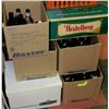 Image 1 : LARGE LOT OF ASSORTED VINTAGE BEER BOTTLES