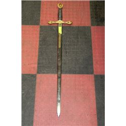 ORNAMENTAL SWORD WITH JEWELS