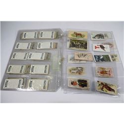 BUNDLE OF ANTIQUE TOBACCO COLLECTOR CARDS