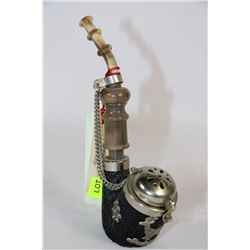 VINTAGE ORNATE TOBACCO PIPE - SWISS MADE