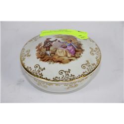 LIMOGES, FRANCE TRINKET BOX
