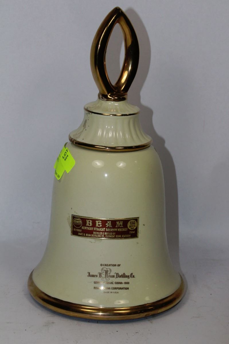 JIM BEAM MUSICAL BELL DECANTER