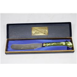CUTLASS COALPORT FINE BONE CHINA KNIFE & CASE