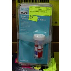 16 TUBES KRAZY/SUPER GLUE