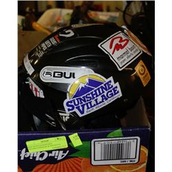 BOX WITH SNOWBOARD HELMET,GOGGLES & SOUND FX